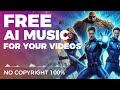 fantastic 4 trailer cinematic inspired ai music 100% free