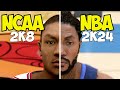 Evolution of Derrick Rose In NBA 2K Games (2K8 - NBA 2K24)