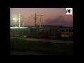 bosnia sniper shot as tram runs on new route