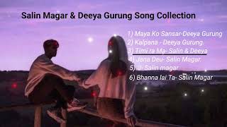 New Nepali Love Songs Collection || Salin Magar \u0026 Deeya Gurung Songs Collection 2024 ||Jukebox Music