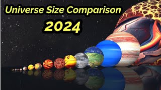 Solar System Planet Size Comparison 3D