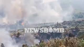 newsbomb.gr: Αναζωπύρωση στις Κεχριές.