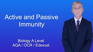 A Level Biology Revision "Active and Passive Immunity"