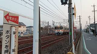 JR東海道本線313系0番台トプナンY1編成（針崎踏切）前　待機上り岡崎駅1番線〜待機折返し〜岡崎駅4番線へ