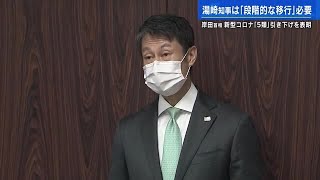 新型コロナ「５類」に引き下げ方針　湯崎知事「段階的な移行が必要」　街の人は…広島