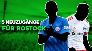 Hansa Rostock: 5 Transfers für den Klassenerhalt in der 2. Bundesliga!