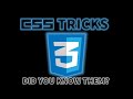 6 CSS Tricks You Didn't Know!