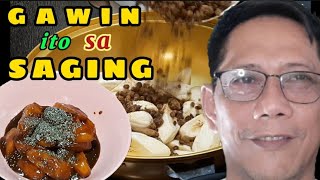 #sagingminatamis #banana #snacks #simpletastetv  Ganito ang gawin mo sa saging! | Sarap to the max!