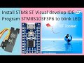 132. STM8S103F3P6 STVD Programming STM8 Cube IDE