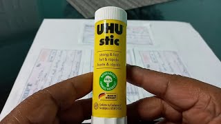 I Use This Simple Product, UHU Glue Stick, In My Small Business Every Day