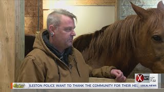 Equine-assisted therapy for vets - 7:30 a.m.