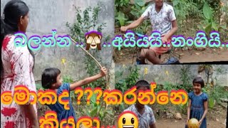 කවුද????මේ අය...😜  මොකද කරන්නෙ....😆😆