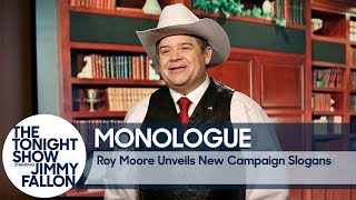Roy Moore Unveils New Campaign Slogans