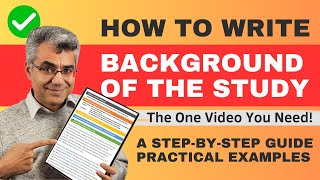 💪 How to Write the Background of a Study in a Research Paper: A Step-by-Step Guide 🎓
