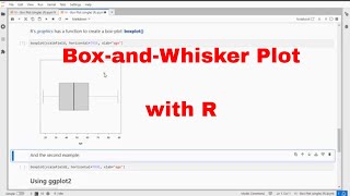 R - Single Box-Plot