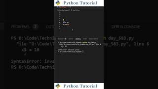 Three Forbidden Variable Names In Python | Python Tutorial