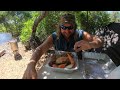 ep4. camping the wet season qld @ carmila beach nq. barra fishing and crab catching.