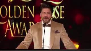 Shahrukh Khan Hosting the Lux Golden Rose Awards 2017