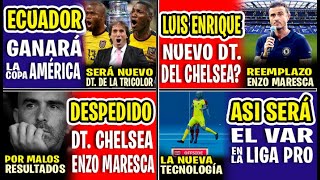 URGENTE! LUIS ENRIQUE NUEVO TÉCNICO DE MOISES CAICEDO EN EL CHELSEA REEMPLAZO DE ENZO MARESCA