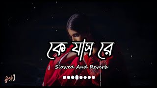 Sujon Majhi Re Lyrics - কে যাস রে ভাটি গাঙ বাইয়া#LofiRemix #SlowedReverb #musicslowed#lofi