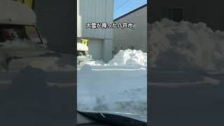 八戸のドカ雪