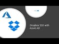 Configuring Dropbox for SSO