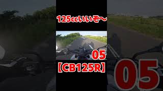 【CB125R】加速感‼#shorts #cb125r #motovlog #築上町 #モトブログ