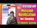iPhone Instagram Notification Not Working 😱 (Showing) | iPhone Instagram Notification Problem 2026