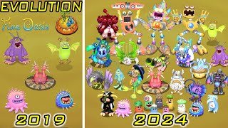 Epic Fire Oasis Evolution \u0026 Update Song (+ Dipsters, Mimic, Rare Cherubble, Wubbox)