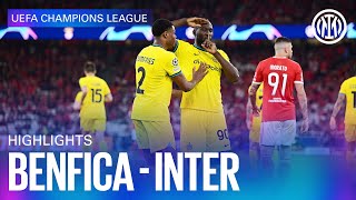 BENFICA 0-2 INTER | HIGHLIGHTS | UEFA CHAMPIONS LEAGUE 22/23 ⚽⚫🔵🇬🇧
