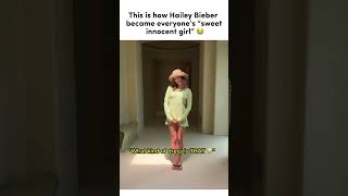 This is how Hailey Bieber acts innocent and gets away with it 😭 #shorts #hailey