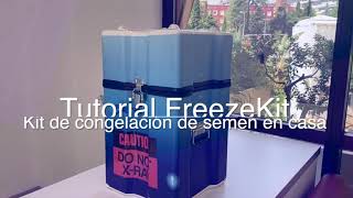 INSTITUT MARQUÈS - FreezeKit, kit de congelación de semen en casa