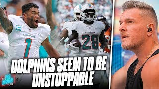 After Scoring 70 Points, Are The Dolphins A Super Bowl Lock? | Pat McAfee Reacts