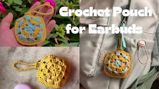 Crochet with Joy: Easy Earbud Pouch | Fun & Relaxing DIY