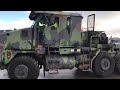 oshkosh m1070 8x8 het truck