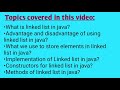 Linked List in Java || Implementation of LinkedList || Methods and  Constructors in LinkedList