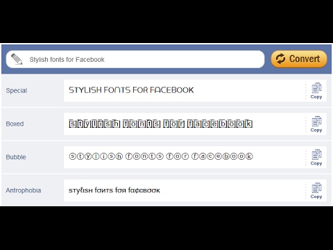 How To Change FaceBook Name In Stylish Font How To Change FaceBook Name In Stylish Font