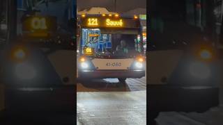 STM bus #41-060 on the 121 Sauvé/Côte-Vertu #shorts