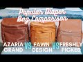 Popular Diaper Bag Comparison: Azaria Grand VS Fawn Design VS Freshly Picked