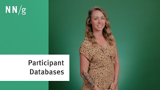 Create Your Own Research-Participant Database