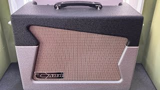 Carr Skylark Black Panel And Tweed Tones With Dr. No Effects Power Driver MKII