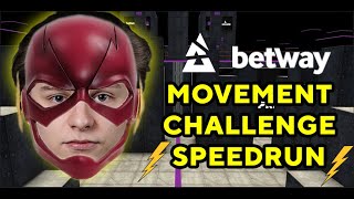 AleksiB SPEEDRUNS the first zone in the NEW Betway Movement Challenge 🏃‍♂️