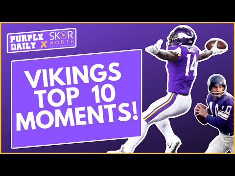 Top 10 On Field Moments In Minnesota Vikings History 1380 Klizam