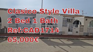 Reg:CAD1714nn65,000euros  Villa on Costa Calida Camposol  (Property Spain)