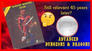 Dungeon Masters Guide for 1E D\u0026D: Still Relevant 40 years later