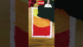 OIL PASTEL DRAWING Easy #shorts #viral #youtubeshorts