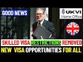 2 NEW UK WORK VISA CHANGES: Restrictions REMOVED! #ukvisa #ukworkvisa