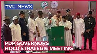 LATEST | PDP Governors Hold Strategic Meeting in Port Harcourt
