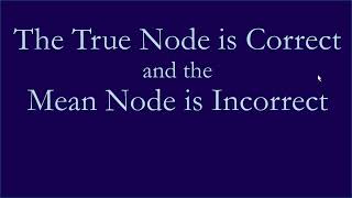 The True Node is Correct According to New Analysis