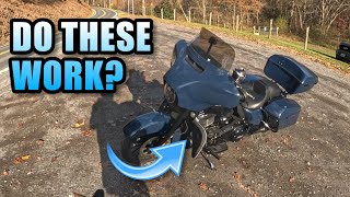 My favorite cold-weather mod for the Harley Street Glide! HD Soft Lowers